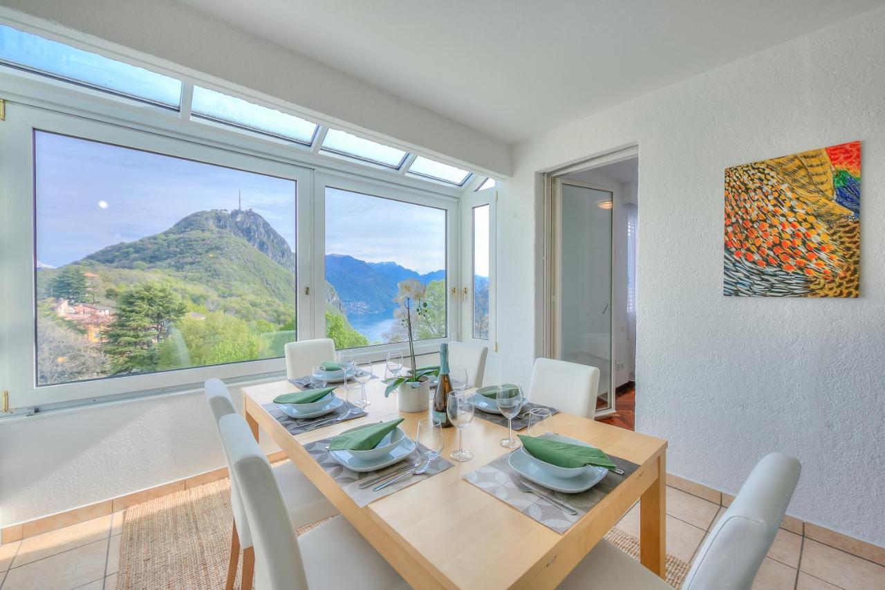 Residenza Parco Carona - Happy Rentals Lugano Kültér fotó