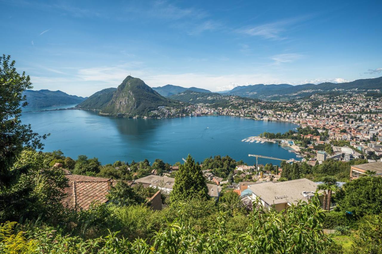 Residenza Parco Carona - Happy Rentals Lugano Kültér fotó